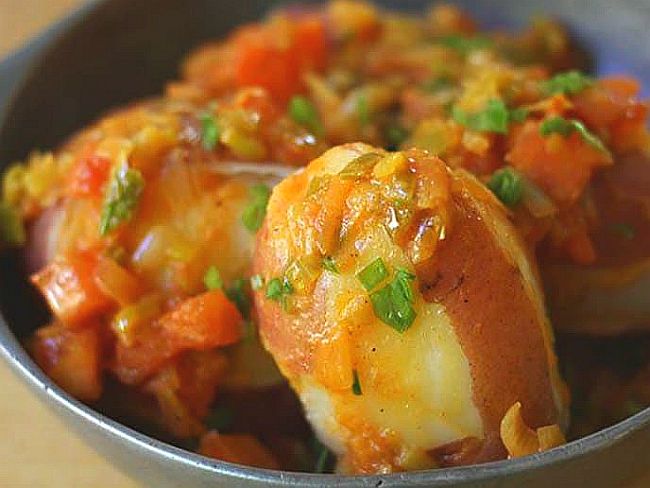 Chorreadas Potatoes Simply delicious!