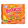 Tostacos Sabor a picante 12 und x 25g c-u 10.58 oz importados de Colombia