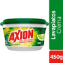 Axion Jabon Lavaplatos en crema limón (450 grs.) Pack 2