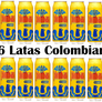 Colombiana La Nuestra Kola Flavored Soda, 12oz Can (Pack of 16)