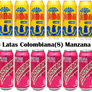 Colombiana La Nuestra - Manzana - Kola Flavored Soda, 12oz Can (Pack of 16)