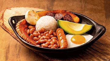 ¡Que rico comer una Bandeja Paisa!