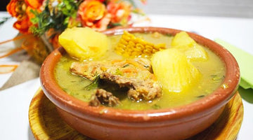 Sancocho, where one eats they eat 8!