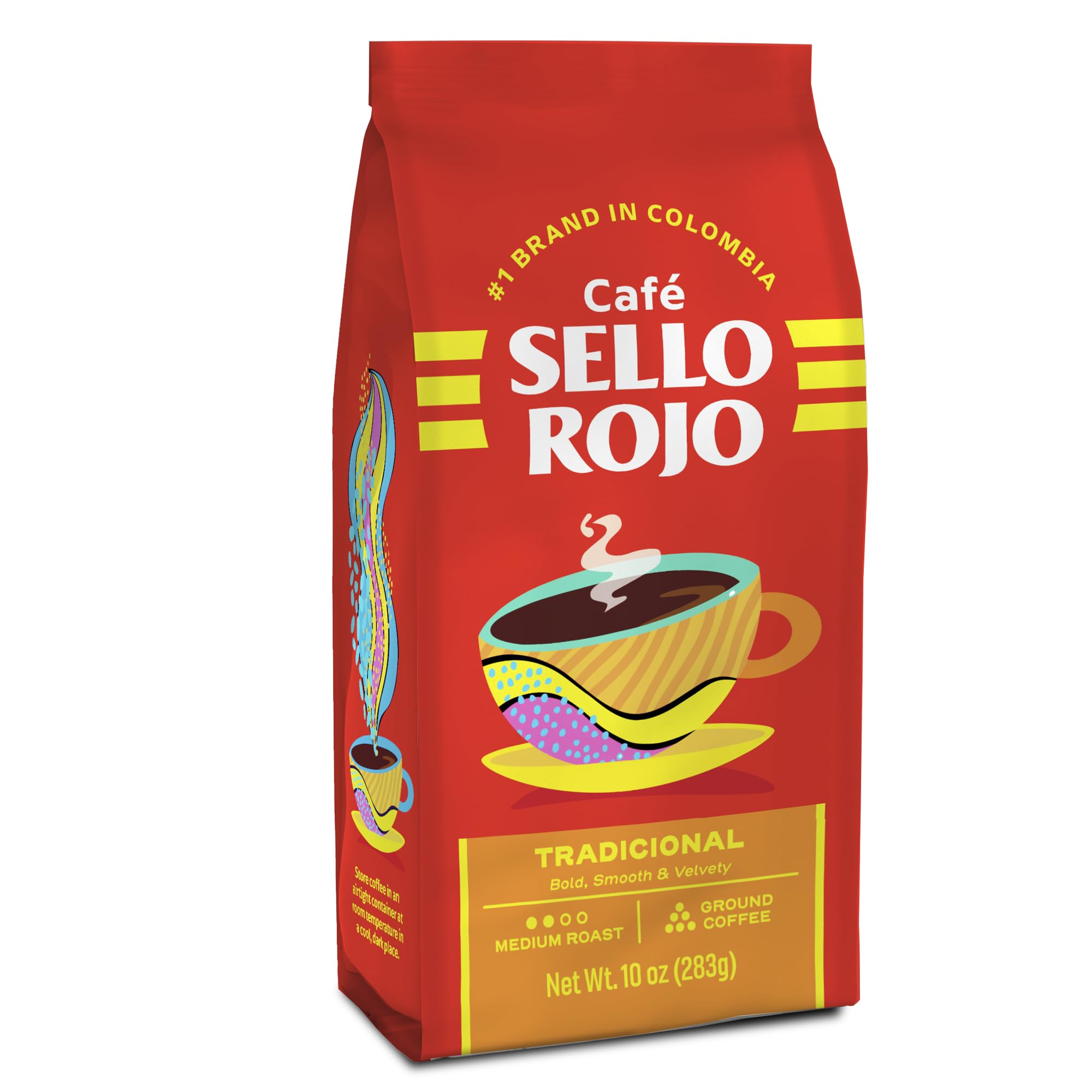 Café Sello Rojo Tradicional oz (283 – Mi Sabor a Colombia