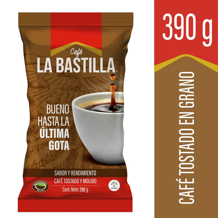 Café La Bastilla Tostado y molido (390 grs. )