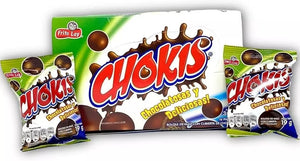 Bolitas de maíz con cubierta de chocolate CHOKIS (228 grs)