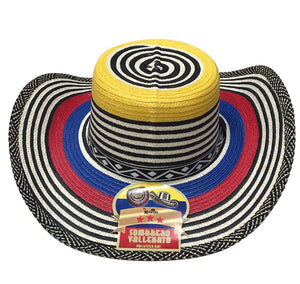 Colombian Vueltiao Hat, Sombrero Colombiano, Sombrero Vueltiado Colores Talla M y L