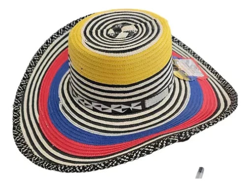 Colombian Vueltiao Hat, Sombrero Colombiano, Sombrero Vueltiado Colores Talla M y L