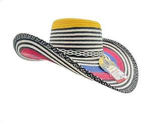 Colombian Vueltiao Hat, Sombrero Colombiano, Sombrero Vueltiado Colores Talla M y L