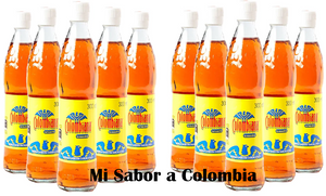 Colombiana La Nuestra Kola Flavored Soda Vidrio (10 Pack- 10.14 fl oz)