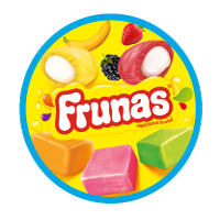 Frunas Original - Soft Candy (Strawberry, Lemon, Orange, Fruity) - Box of 32 Candies