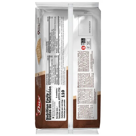 Cookies DUX Saltines wheat fiber and oat fiber (216 grs.)