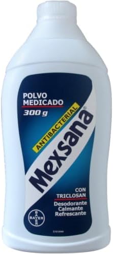 Polvo medicinal antibacterial Mexsana de BAYER (300 grs.)