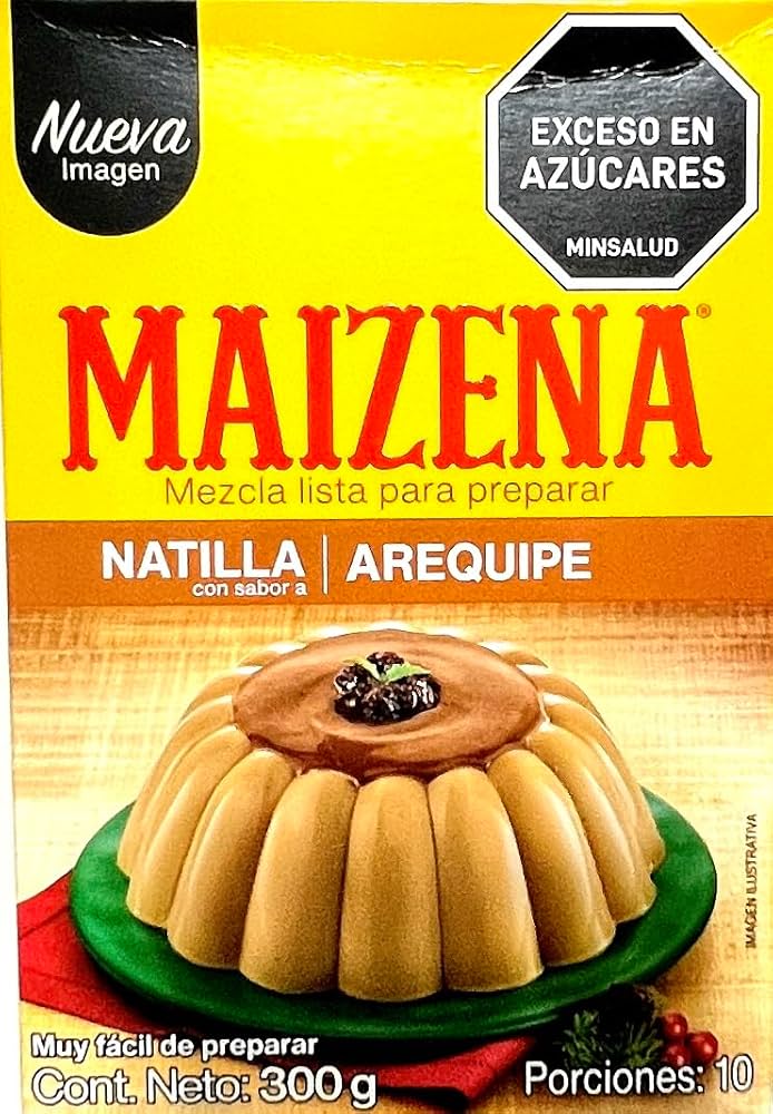 Natilla sabor a Arequipe MAIZENA (300 grs.)