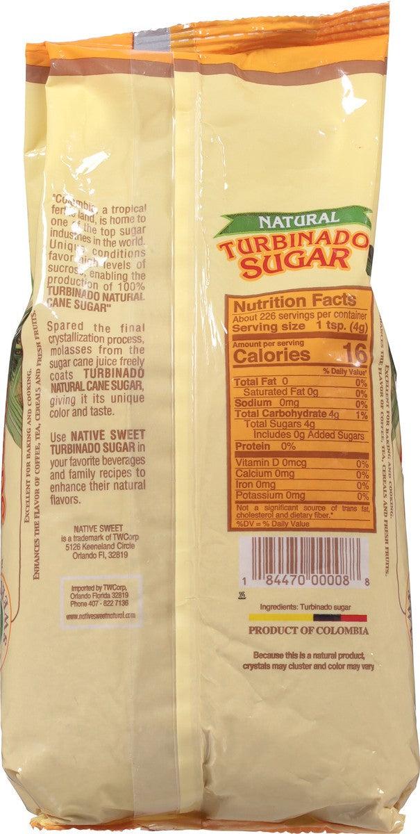 Natural Turbined Sugar (32 oz.)