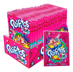 QUIPITOS  Caramelos Pops con leche en polvo  (24 unidades x 8 grs.)
