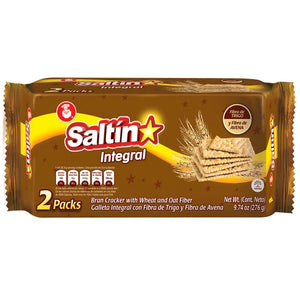 Saltin Noel Wheat Bran Crackers- Fibra de Avena 9.74 (276g)