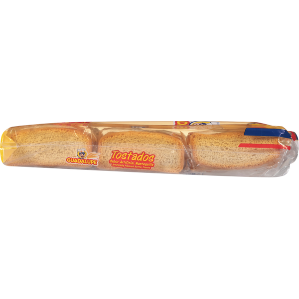 Tostados sabor mantequilla GUADALUPE Artificially Flavored Butter Toasts (9 oz / 256 grs)
