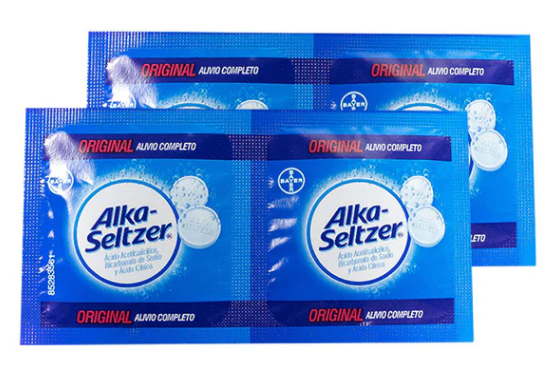 Alka-Seltzer® Tabletas - 14 Unidades -Efervescentes - Importadas de Colombia