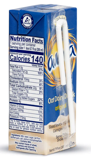 ALPINA Avena Sabor Original 6.7 fl oz - 200 ml. - 24 Units