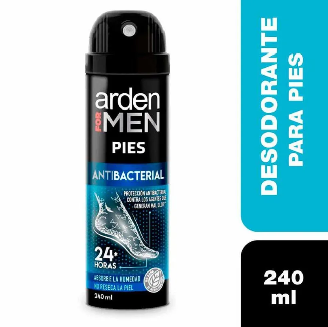 Arden For Men - Antibacterial PIES Spray  (240 ml)