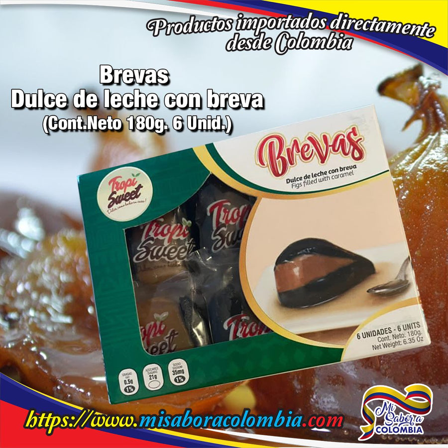 Dulce de leche con brevas TROPI SWEET (6.35 oz / 180 grs)