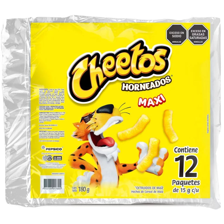 Cheetos Horneados - 12 unidades (15 g. / 180 grs.)