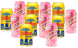 Colombiana La Nuestra - Manzana - Kola Flavored Soda, 12oz Can (Pack of 16)