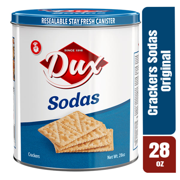 Galletas de soda original DUX  (28 onzas ) Importadas de Colombia