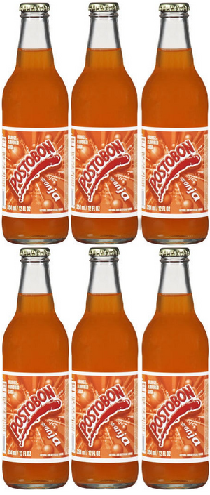 Naranja Postobon - Orange Flavored Soda Botella De Vidrio 12fl oz 355ml (6unides)