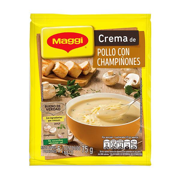Crema de Pollo con Champinones MAGGI (.75G)