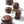 Galletas de chocolate cubiertas con Marshmallow Beso de Amor (28 unidades)