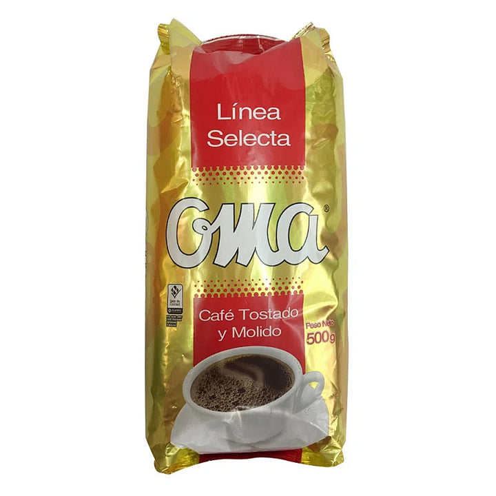 Café tostado y molido línea Selecta OMA (500 gramos)