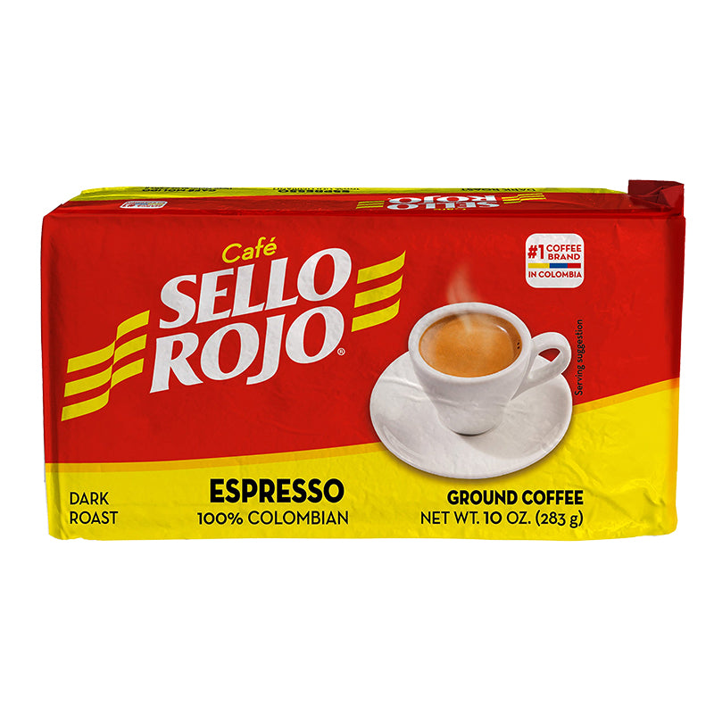Café espresso SELLO ROJO (10 oz / 283 grs.) 