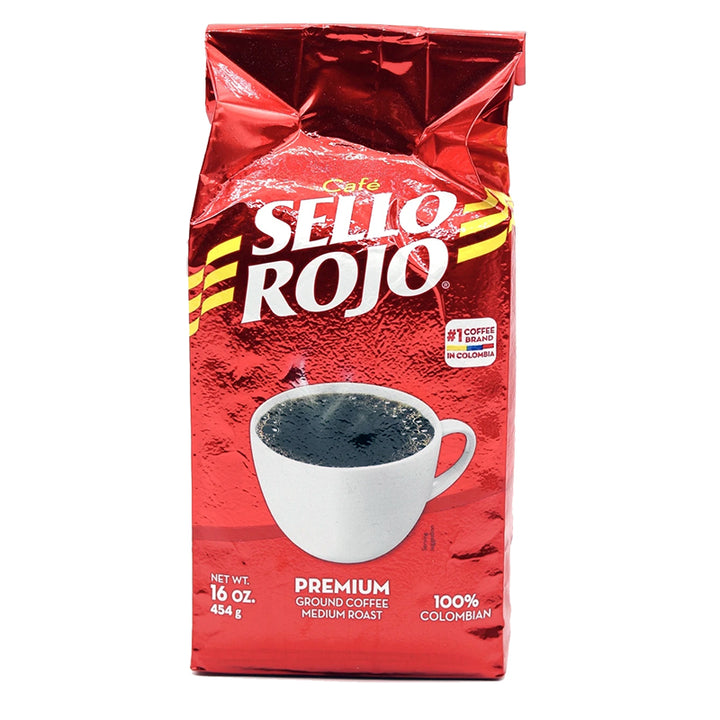 Café tostión mediano Sello Rojo (16 oz / 454 grs.)