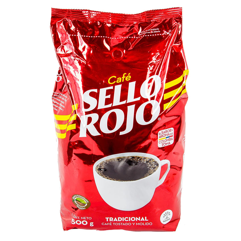 Café tradicional Sello Rojo (500 grs.)