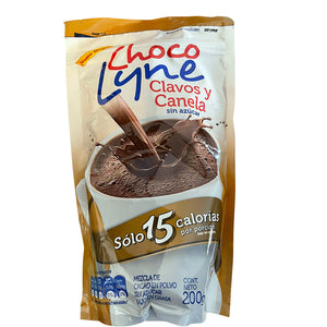 Chocolate de mesa clavos y canela sin azúcar Choco Lyne (200 gr)