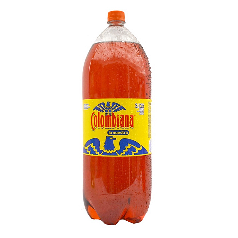 Colombiana la nuestra soda sabor a cola 3.125 lts