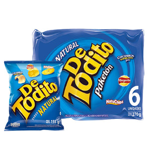 Chips sabor Natural De Todito Paketon 