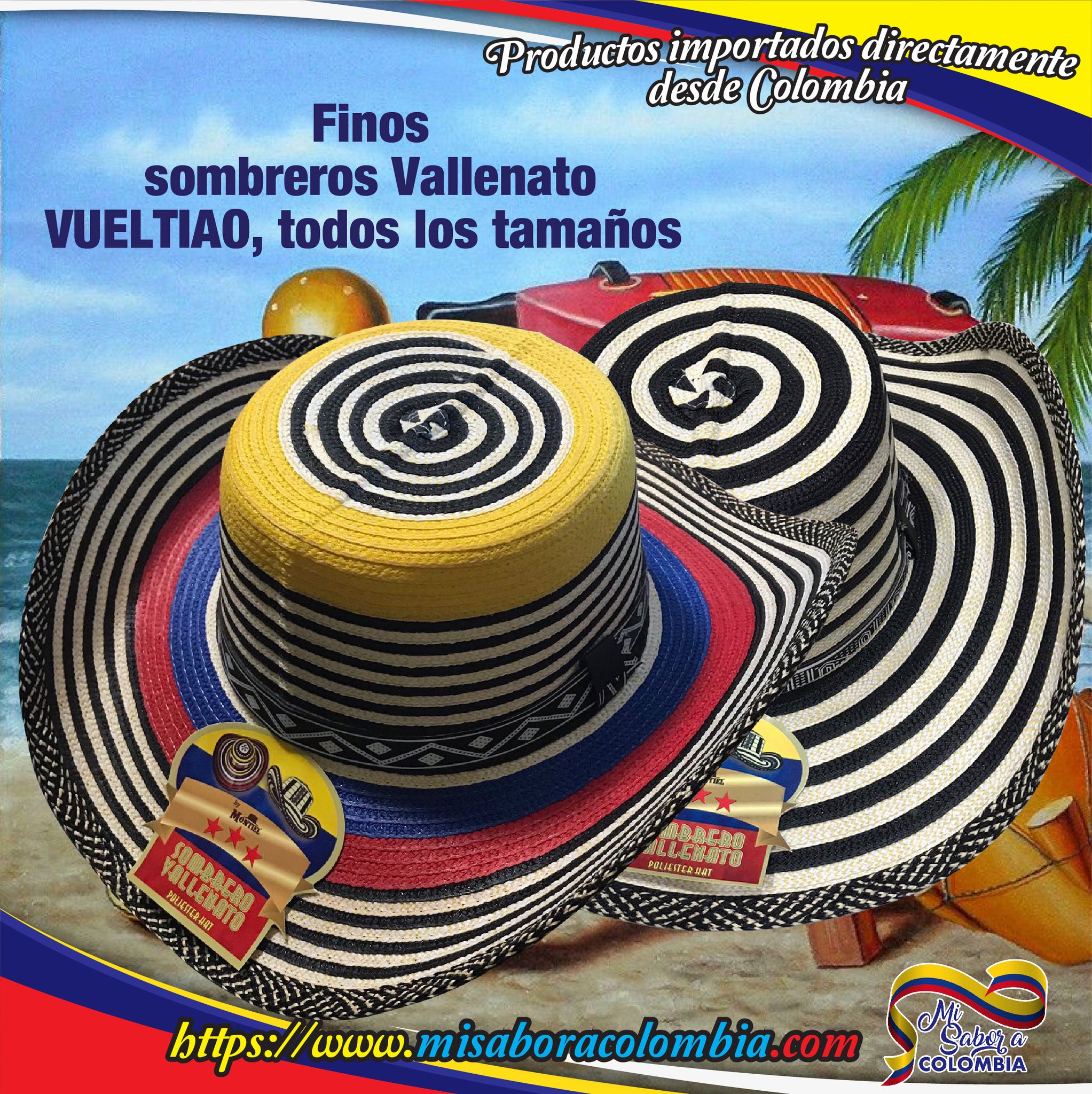 Sombreros artesanales vueltiao – Mi Sabor a Colombia