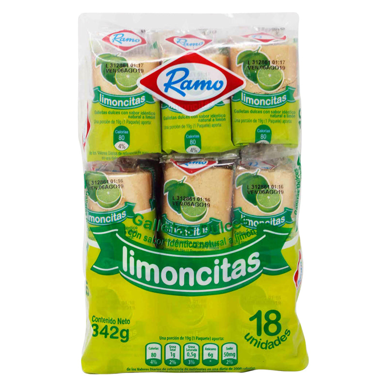 Galletas dulces Limoncitas RAMO (342 grs.)