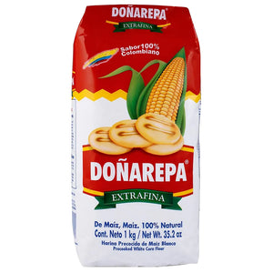 Harina de maíz extrafina Doñarepa