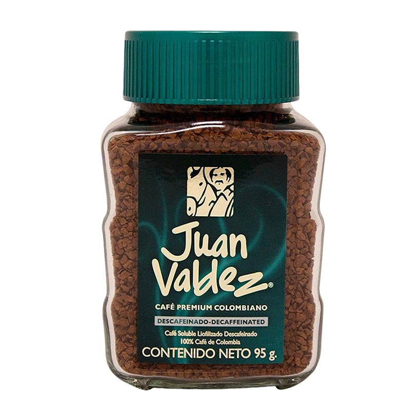 Café premium descafeinado Juan Valdez (95 grs)