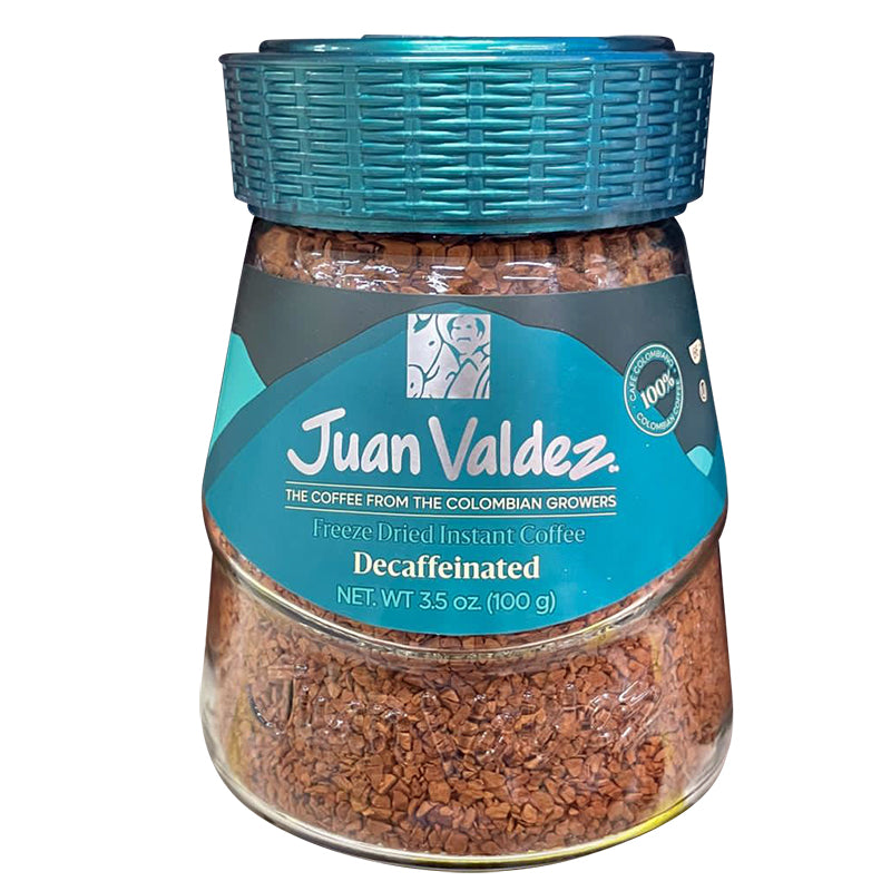 Café descafeinado instantáneo Juan Valdez 