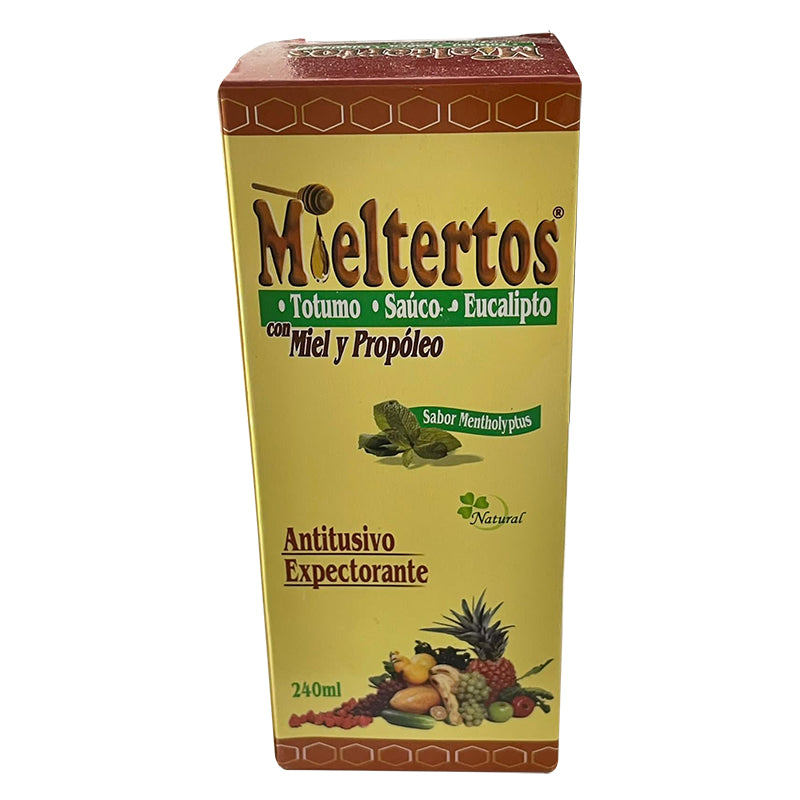 MIELTERTOS Propóleo con miel y otros ingredientes (240 ml)