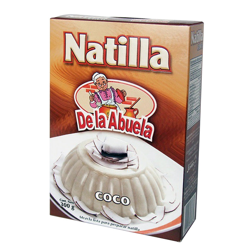 Mezcla para preparar natilla de coco DE LA ABUELA (300 grs)