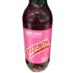 Soda sabor Manzana POSTOBON (12 Fl. Oz.)