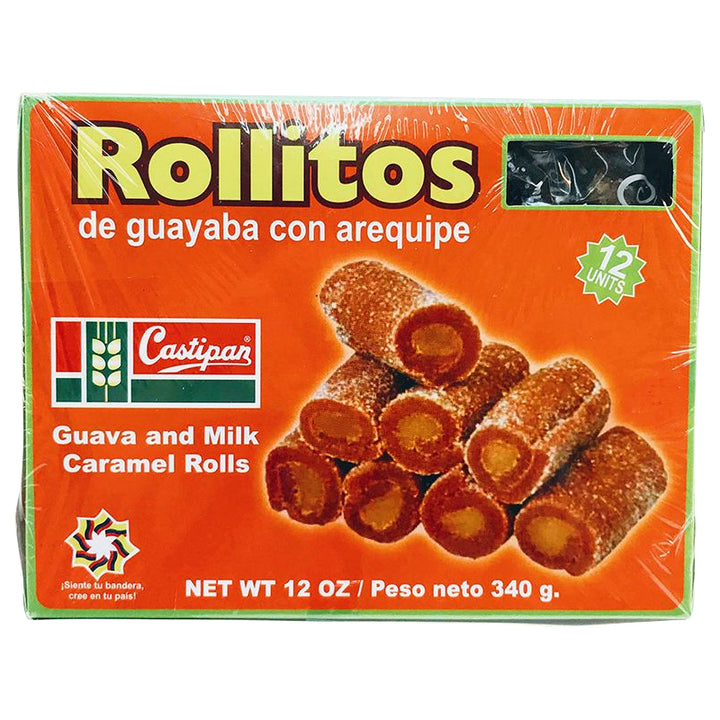 Rollitos de guayaba con arequipe Castipan