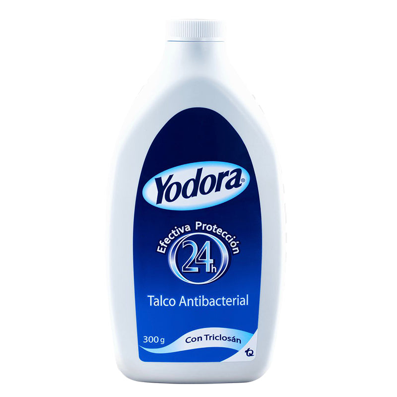 Talco antibacterial YODORA (300 grs) 