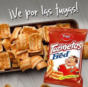 Snacks Tozinetas Fred YUPI (pack of 12 units)